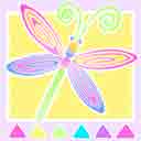 dragonfly insects and bugs art for kids and children, insects and bugs gifts for babies and nurseries, insects and bugs paintings for baby and child, prints for nursery and kids and fine art prints for child, baby and nursery by artists Jane Billman and Gregg Billman