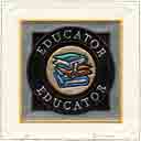educator educational career embossed art for kids and children, educational gifts for babies and nurseries, paintings for baby and child and fine art prints for child, baby and nursery by artists Jane Billman and Gregg Billman
