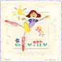 on your toes ballet sports art and sports gifts, sports paintings and sports prints by artists Jane Billman and Gregg Billman