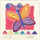 butterfly insects and bugs, animals art for kids and children, insects and bugs animals gifts for babies and nurseries, paintings for baby and child, pictures for nursery and kids and fine art prints for child, baby and nursery by artists Jane Billman and Gregg Billman