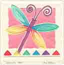 dragonfly insects and bugs, animals art for kids and children, insects and bugs animals gifts for babies and nurseries, paintings for baby and child, pictures for nursery and kids and fine art prints for child, baby and nursery by artists Jane Billman and Gregg Billman