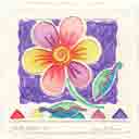 pretty petals embossed flowers art for kids and children, embossed flowers gifts for babies and nurseries, paintings for baby and child, pictures for nursery and kids and fine art prints for child, baby and nursery by artists Jane Billman and Gregg Billman