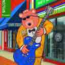 wyandotte bear art for kids and children, bear teddy gifts for babies and nurseries, bear teddy paintings and bear teddy original prints for baby and child, pictures for nursery and kids and fine art prints for child, baby and nursery by artists Jane Billman and Gregg Billman